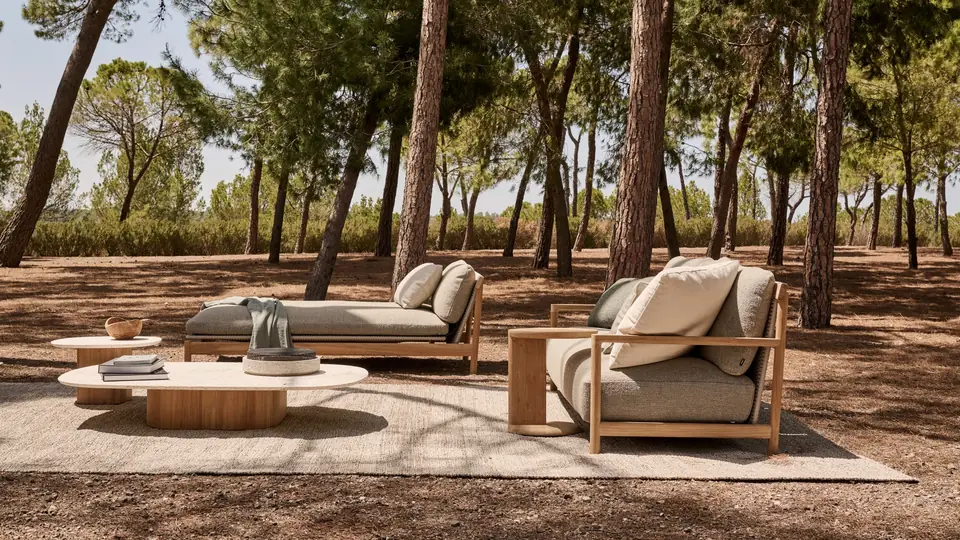 Amanu outdoor furniture by Tribù