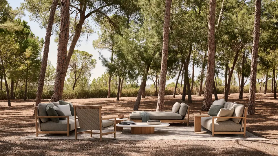 Amanu outdoor furniture by Tribù