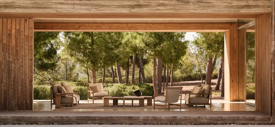 Amanu outdoor furniture by Tribù