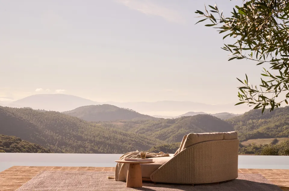 Elio outdoor furniture by Tribù