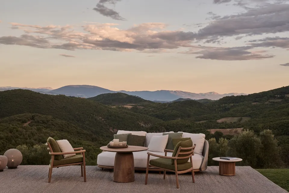 Elio outdoor furniture by Tribù