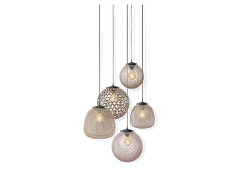 Hanging Lamps from the Tribù Monsieur Tricot collection