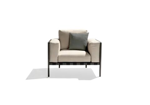 1-Seat Sofa from the Tribù Natal Alu collection