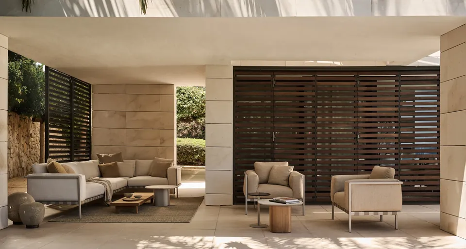 Natal Alu outdoor furniture by Tribù