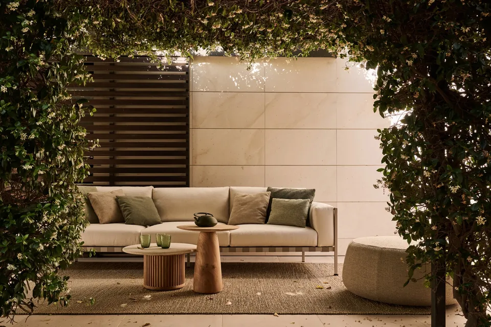 Natal Alu outdoor furniture by Tribù