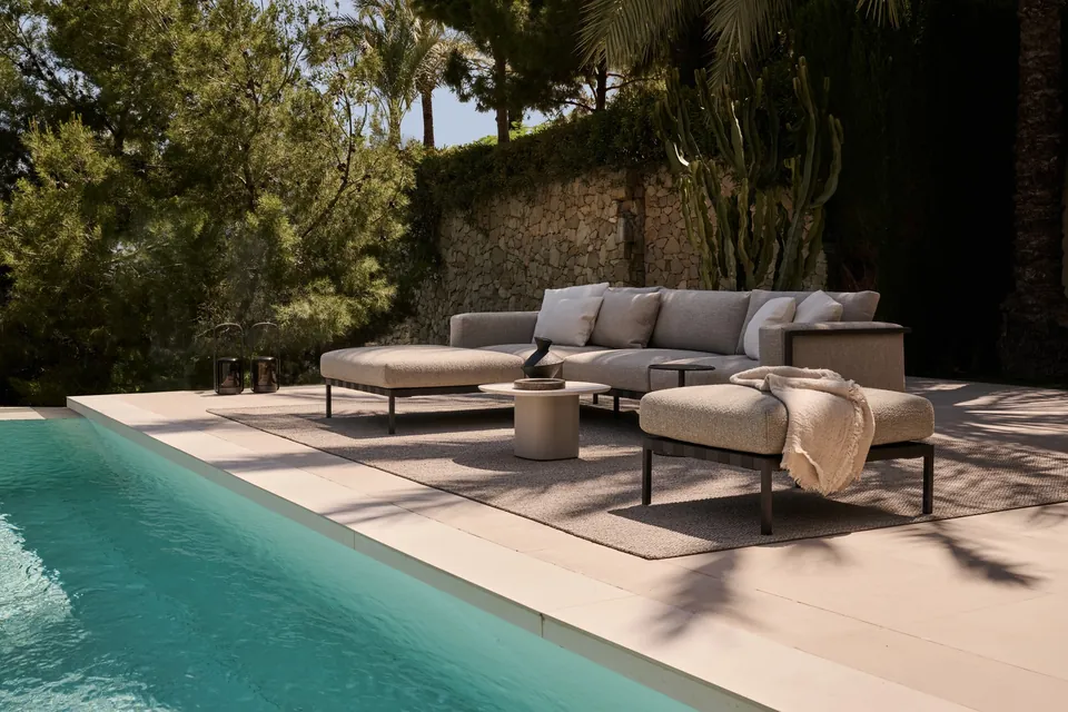 Natal Alu outdoor furniture by Tribù