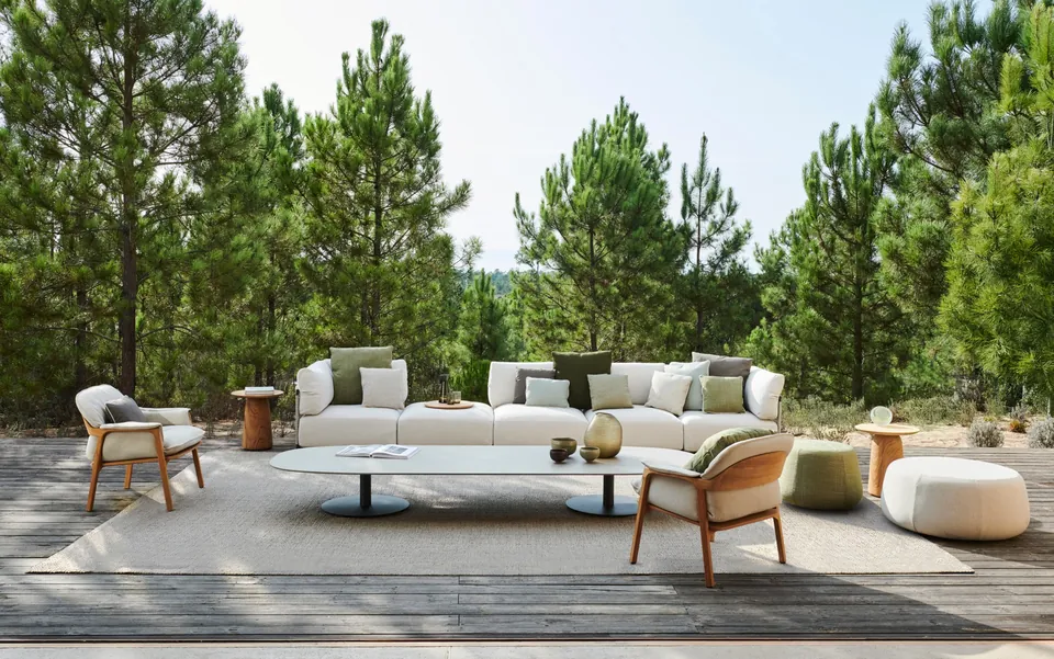 Nomad outdoor furniture by Tribù
