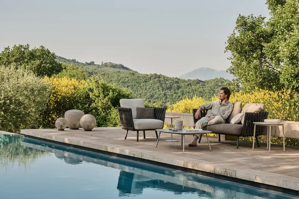 Tosca outdoor furniture by Tribù